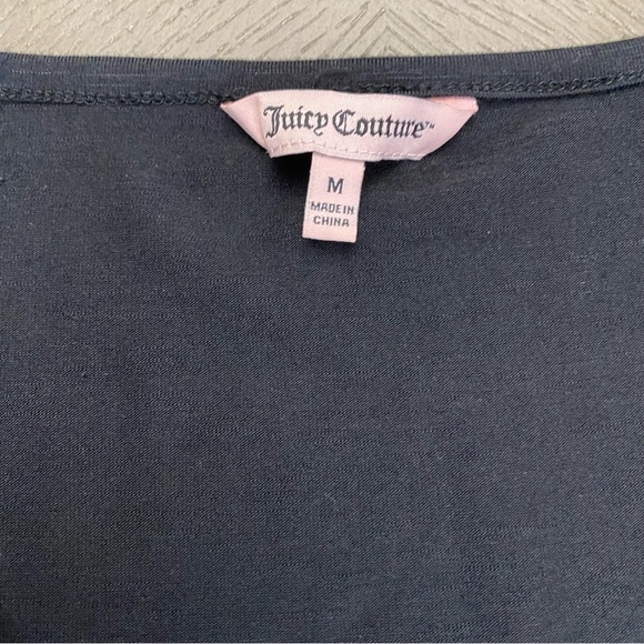 Juicy Couture Black Flowy Medium Shirt - Picture 8 of 10